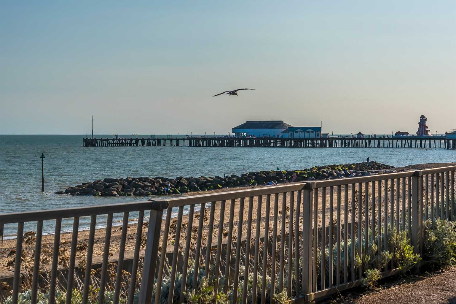 Beach with Pier