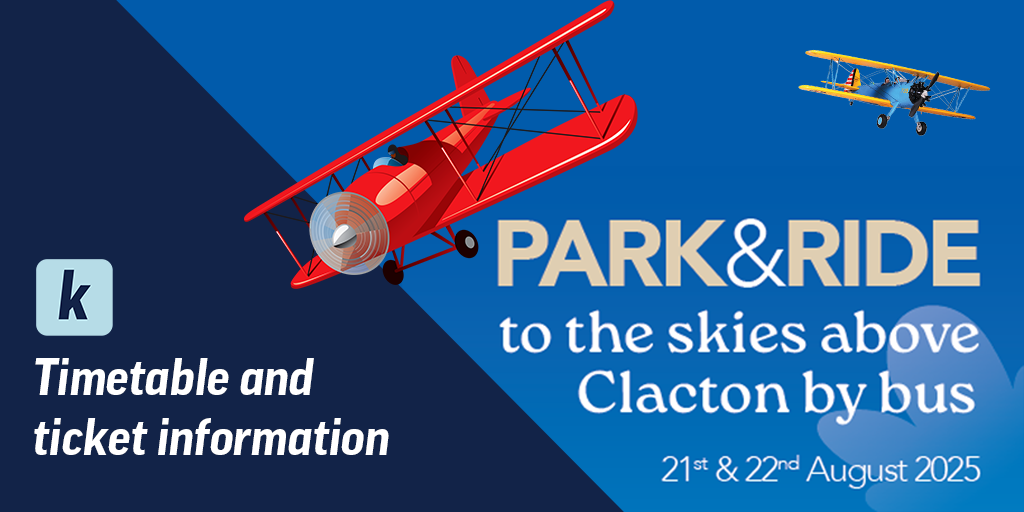 Park and ride to the Clacton Airshow