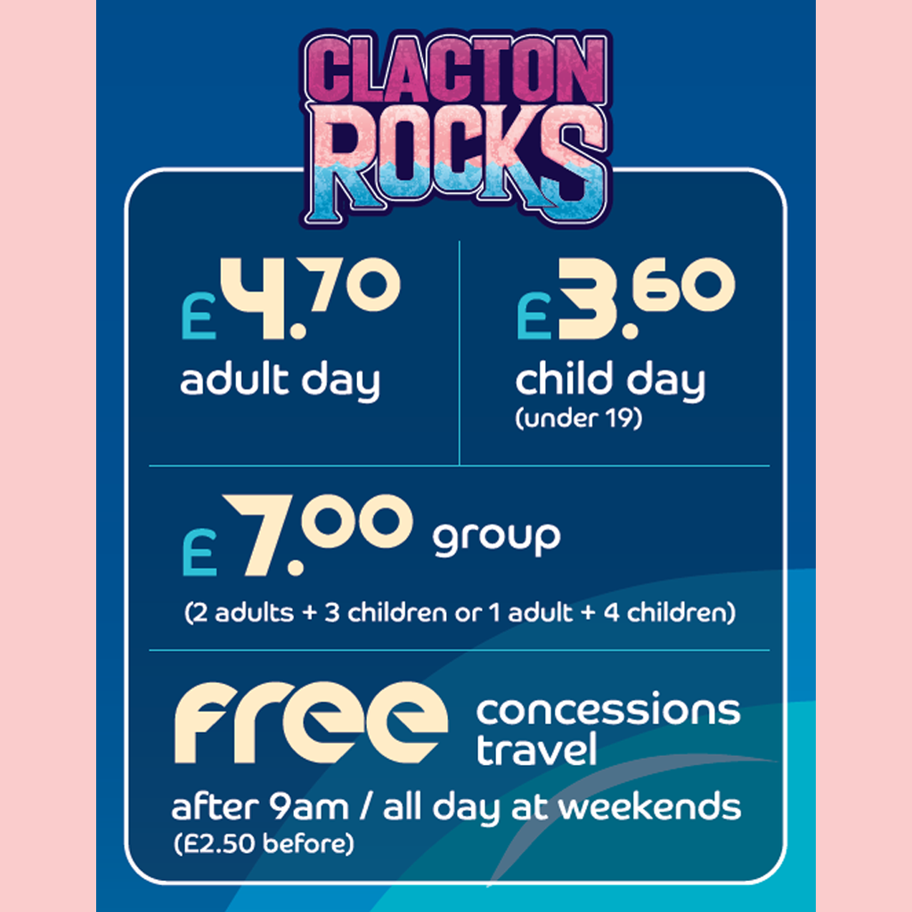 Clacton Rocks Day Tickets