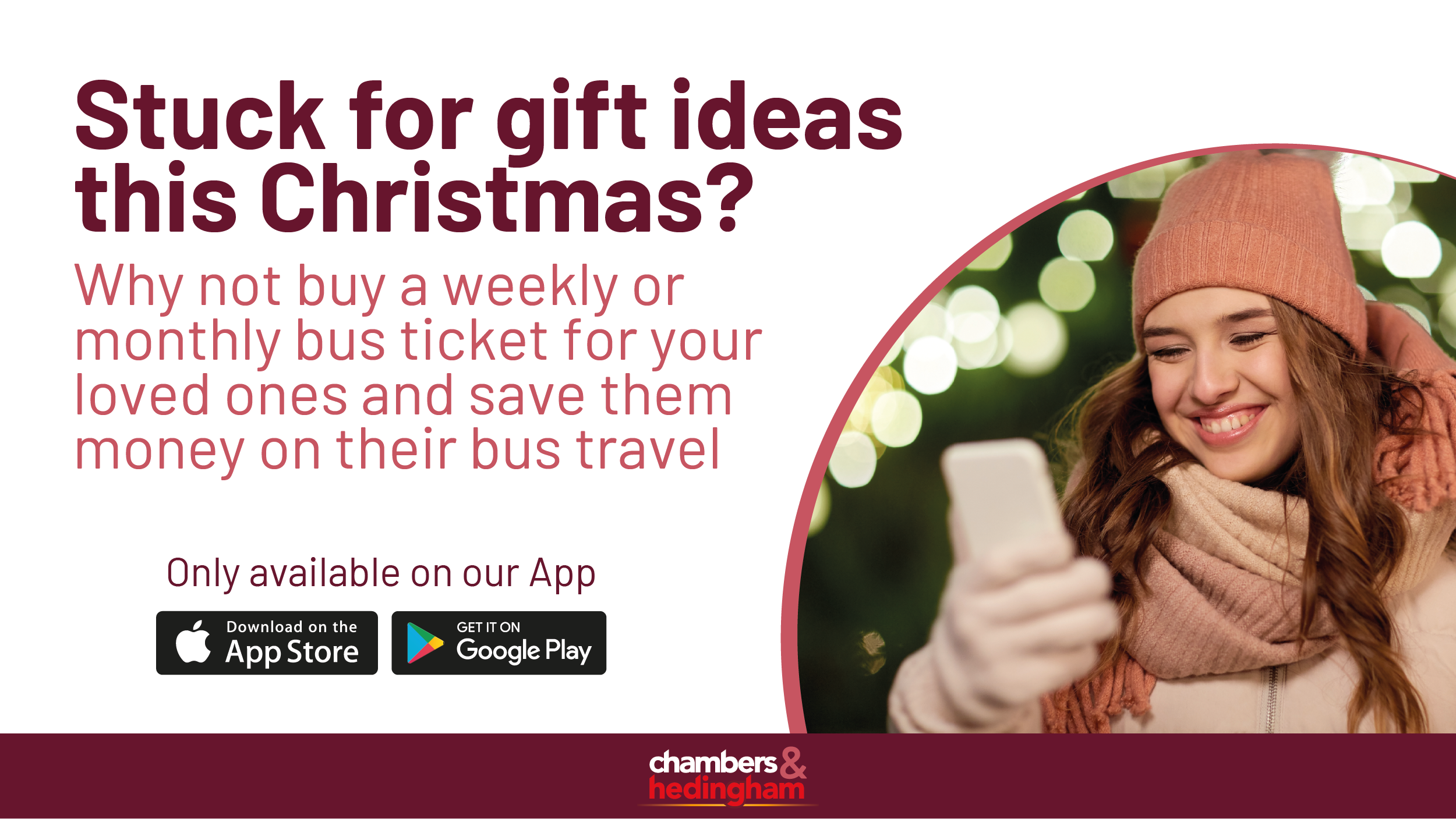 Gift a Bus Ticket this Christmas 