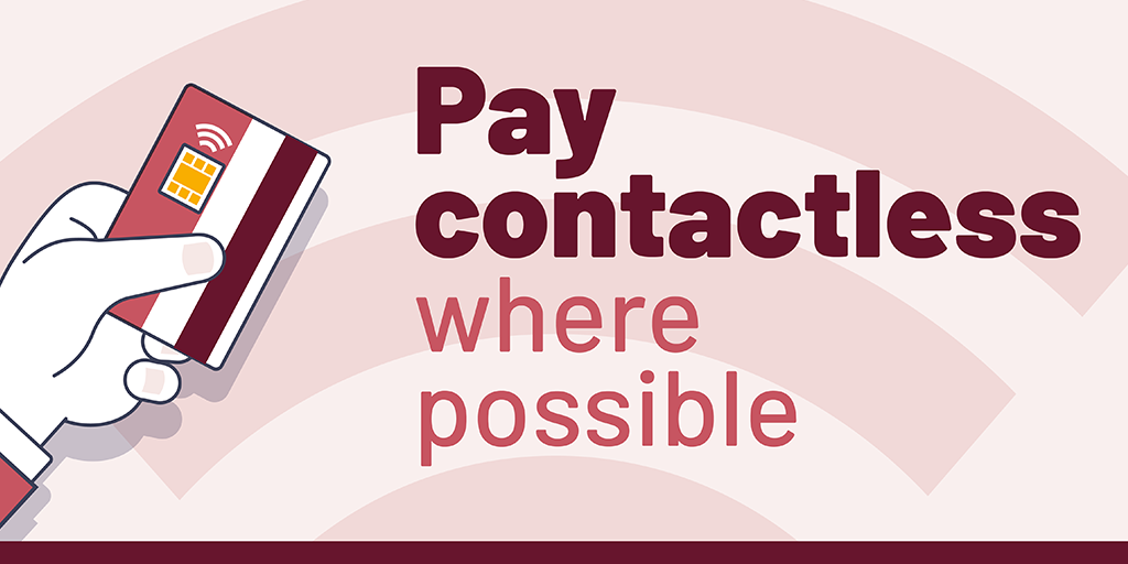 Image showing how to pay contactless