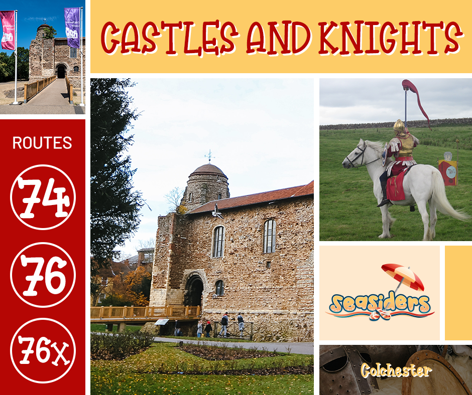 Castle and Knights in Colchester 