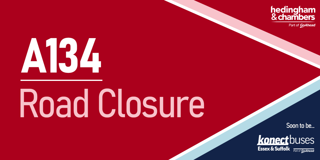 A134 Road Closure - Diversions and Shuttle Services